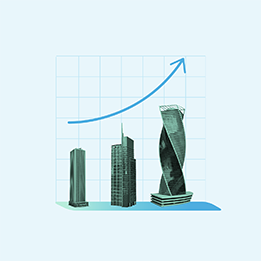 Buildings on a chart-2